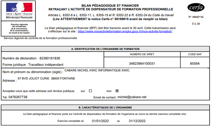 bilan pedagogique cabare formation grenoble entete